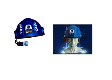Thermal Imagery Safety Helmet Camera / Smart Temperature Measuring Helmet