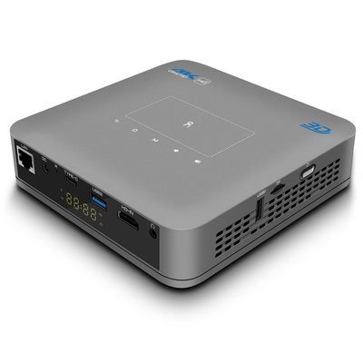 300 lúmenes HDMI entraron el foco eléctrico Android 9,0 de BT 4,2 elegantes del proyector del DLP