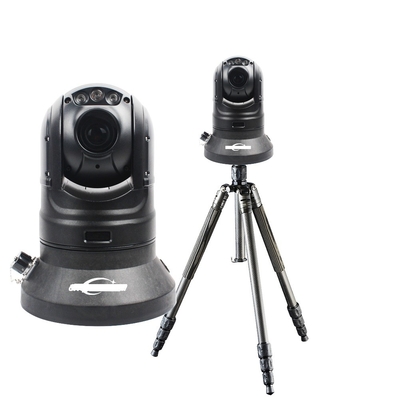 Prenda impermeable omnidireccional de la consola del AI del despliegue de la bola del zoom óptico de la cámara 20X de 4G PTZ