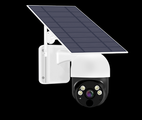 Cámara del jardín PTZ de la yarda de la seguridad en el hogar de la cámara de seguridad 1080P de la energía solar de la visión nocturna