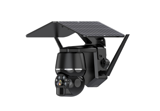 Energía baja Ptz solar 2,4 gigahertz de 4g Wifi de la cámara de seguridad del uso al aire libre de la prenda impermeable