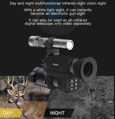 Cámara de visión nocturna digital de disparo de observación remota infrarroja para cazar
