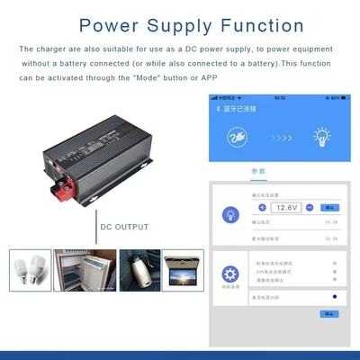 tornillo IP22 del cargador de batería del cargador de batería de la CA DC de 48V 10A Lifepo4 M8