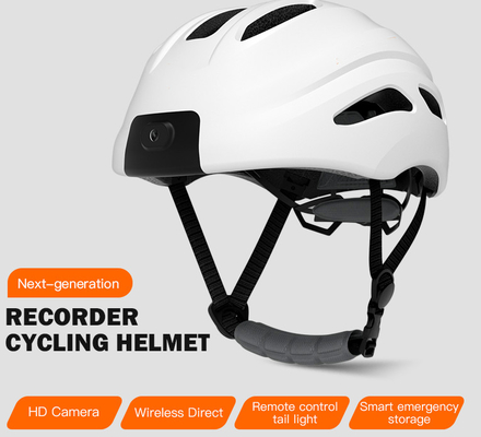 130 grados del casco de seguridad de la cámara de la motocicleta de la bici de la bicicleta de la vespa del montar a caballo de casco de la cámara