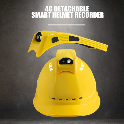 Protección de la seguridad del registrador del casco de Smart del ABS de Live Streaming para el sitio de Constructon