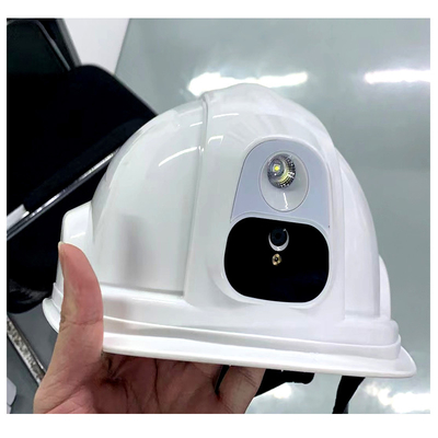 casco elegante de la explotación minera de Live Streaming Live Audio For del ABS de la cámara del casco de seguridad 4G