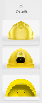 El casco de la cámara del casco de IP67 4G construye in camera para el emplazamiento de la obra