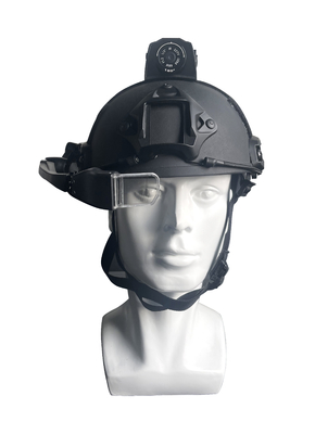 Cámaras personales del cuerpo del casco táctico militar con el seguimiento de GPS del intercomunicador del PTT