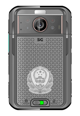 5G NR/SA Cámara de cuerpo de imágenes térmicas 4K HD 3500mah Batería dual EIS 4G 64GB 3,1 pulgadas LCD