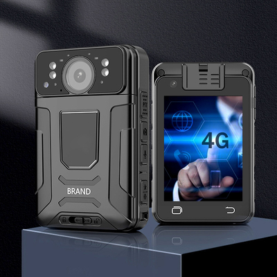 1080P 4G cámara portátil por encima de 15 horas Tiempo de grabación Mp4 con H.264/ H.265 Bodycam