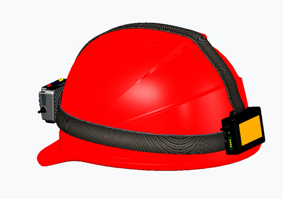 4G 4k Smart Railway Helmet Camera Luces de frente LED a prueba de explosión con cámara anti-sacudida