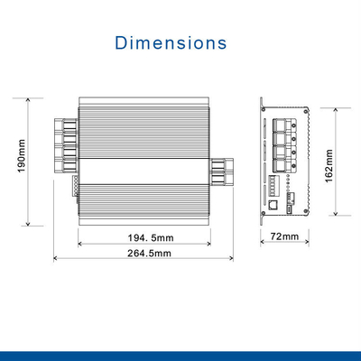 30A 390W cargador de batería de corriente continua para baterías de 12V Compensado por temperatura Ligero a 1,5 kg