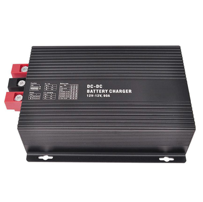 DC-DC Booster 12V 90A Cargador de batería bidireccional Controlador para yate de vehículos de caravana