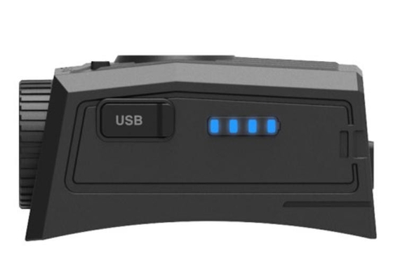 4K Táctico Camara del Casco en vivo Transmisión GPS SOS Intercom guardias de seguridad