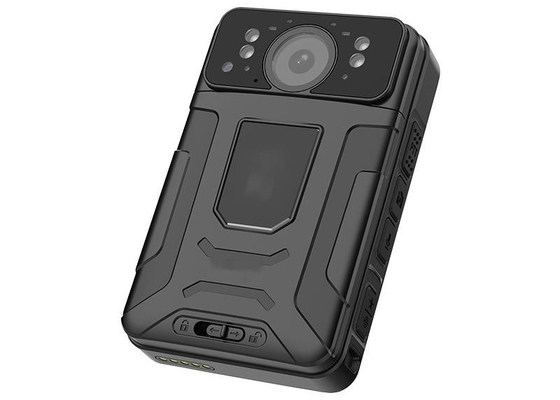 IP66 cámara corporal impermeable con 120 grados de grabación Full HD y función de reconocimiento facial