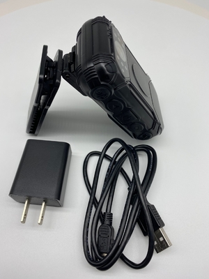 64G IP66 Policía cámara del cuerpo con 1.5W LED y 120 grados de ángulo