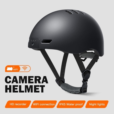 720P cámara de casco de seguridad con IP67 impermeable y temperaturas de funcionamiento a 70 grados C