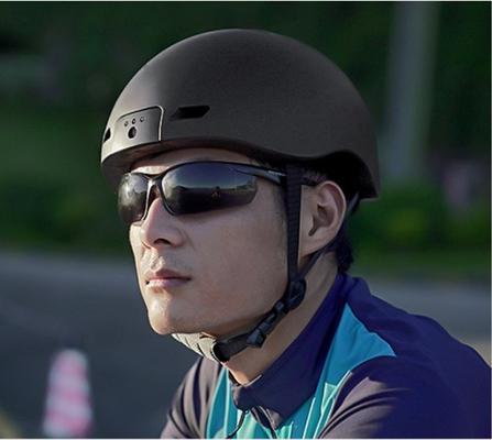 Cámara de visualización de ángulo amplio de 120 grados mejorada para el casco de seguridad para ciclistas
