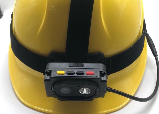 Cámara de casco de seguridad IP67 de 120 grados asistida por láser con resolución 1920X1080