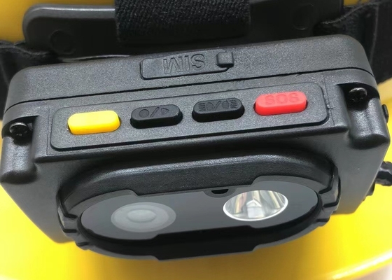 Cámara de casco de seguridad IP67 de 120 grados asistida por láser con resolución 1920X1080