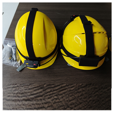 Lámpara LED Hardhat cámara de seguridad con 120 ° gran ángulo y fotografía asistida por láser