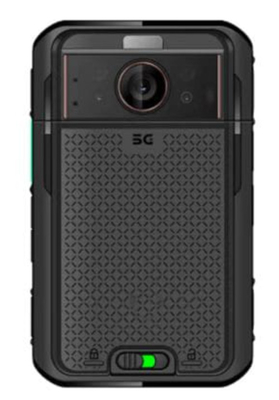 Batería reemplazable de 8000 mAh 5G cámara corporal con cámara trasera de 13MP y sensor giroscopio