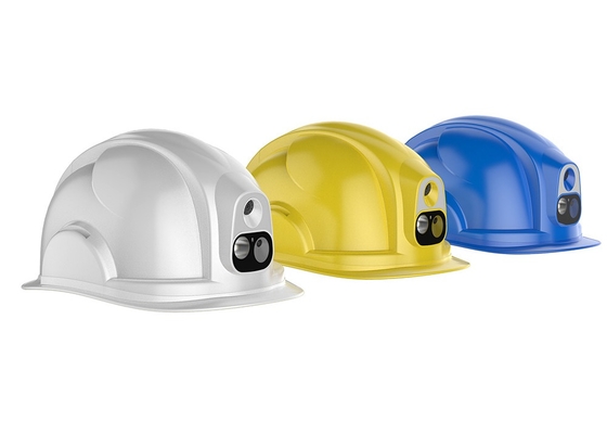 4G GSM cámara de casco de seguridad con láser y 1920X1080P 30fps resolución de codificación de vídeo