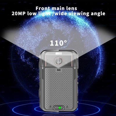 Advanced 5G 13MP Policía de cuerpo de la cámara con USB y 2G 16G memoria interna para mejorar la seguridad