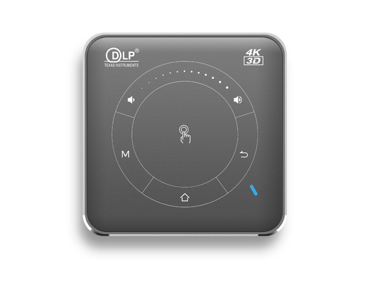 Proyector DLP de pantalla grande para cine en casa 1-5m Distancia de proyección para entretenimiento inmersivo