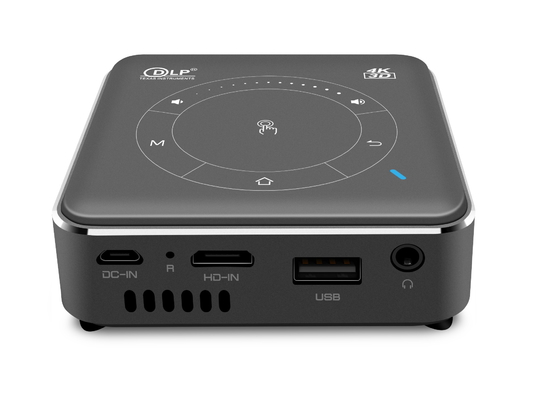 Proyector DLP de pantalla grande para cine en casa 1-5m Distancia de proyección para entretenimiento inmersivo
