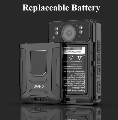 4G IP67 cámaras impermeables del cuerpo de la policía con monitoreo en tiempo real conectividad WiFi