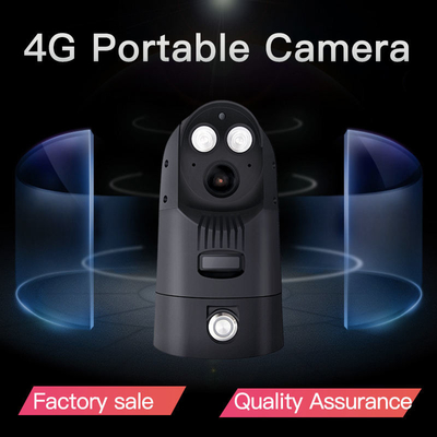 Apoya la cámara de vigilancia exterior GB28181 4X Zoom óptico 4G con visión nocturna IR efectiva
