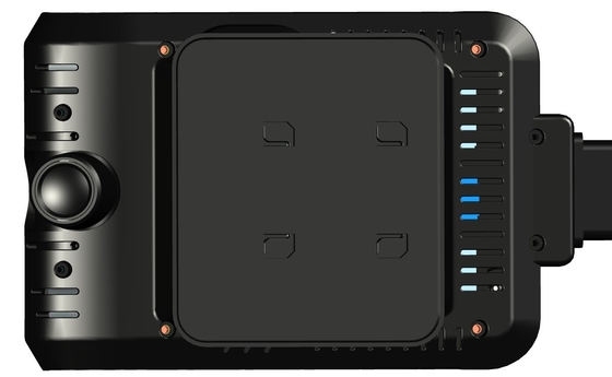 4G GPS Dual core Dash Cam con 170 ángulo de visión amplio y reconocimiento facial del conductor