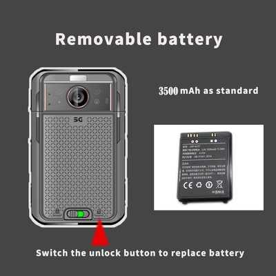 3.1 pulgadas de LCD 5G cámara portátil con 3500mAh Batería doble EIS 4G 64GB RAM ROM