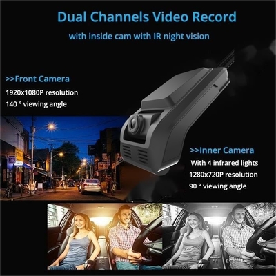1080P 4G Dash Cam con ADAS DMS todo en uno Monitoreo de estacionamiento para gestión de flotas