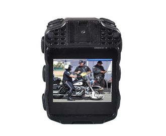 Cámaras impermeables 1080 del cuerpo de la policía de P pantalla de TFT de 2 pulgadas 135 grados de granangular