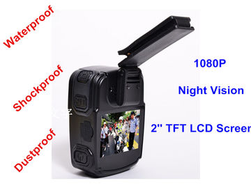 Formato usable impermeable durable de la cámara MP4 del cuerpo con el puerto de USB 2,0