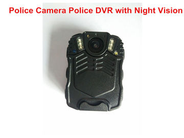 Registrador portátil de Dvr de la policía 105 gramos, formato gastado de la cámara de vídeo MP4 del cuerpo