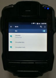 El megapíxel gastado GPS/GPRS de la cámara 16 del cuerpo de la seguridad 4G apoyó para la policía