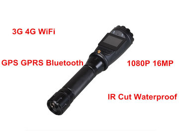 3G / chipset de la linterna MTK8735 de la seguridad de la policía 4G con 3600 MAH Battery