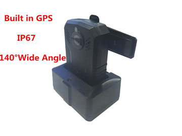 El registrador durable Ambarella A7 2900 MAH Lithium GPS de la cámara de la policía apoyó
