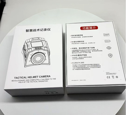 Cable Ethernet RJ45 de cámara de seguridad táctica con velocidad de vídeo de 256kbps-8Mbps y soporte GB28181