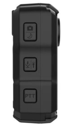 Cámara corporal 4K de almacenamiento de 128G con sensor de 2MP para entornos desafiantes
