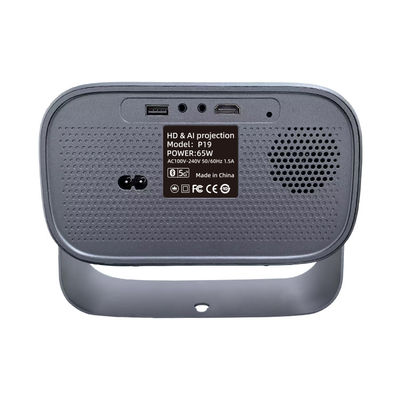 Área de proyección 40 pulgadas - 150 pulgadas Mini proyector portátil con relación de aspecto 16 9 pequeño y portátil