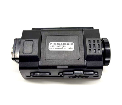 Portable RS232 RJ45 Militar 4G Táctico WiFi Ethernet GPS Video Reproducción de la cámara para el monitoreo