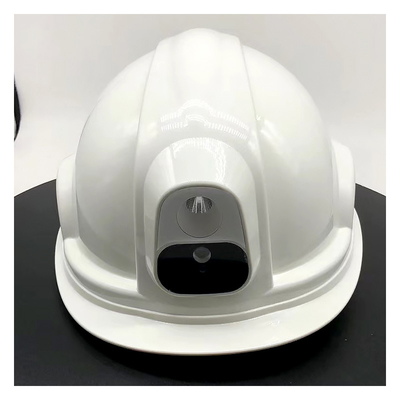 Fuente de alimentación 12V o 5V 4G GPS cámara del casco de seguridad con batería incorporada de 4000mAh y modos ajustables