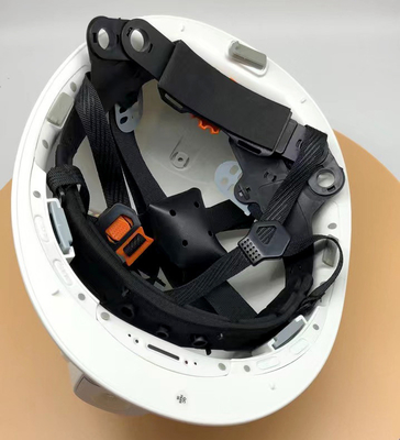Fuente de alimentación 12V o 5V 4G GPS cámara del casco de seguridad con batería incorporada de 4000mAh y modos ajustables