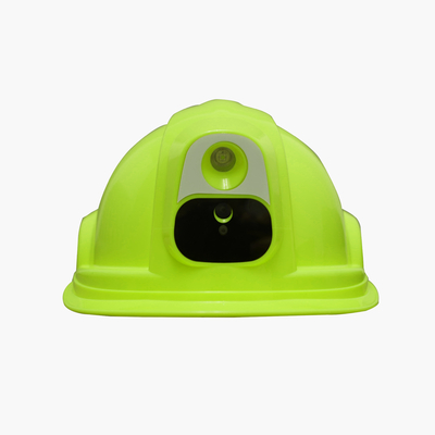 4G GPS Tracking Safety Helmet Camera con función Wifi y capacidad de almacenamiento de 64 GB para trabajadores mineros en software de gestión