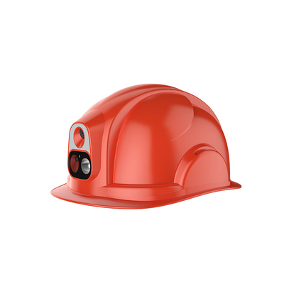 Rastreamiento GPS 4G robusto Hardhat para el sitio de construcción Rango de enfoque de 0,5 m a infinito -20 ° C a 60 ° C