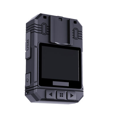 Display de 2 pulgadas 4K Full HD cámara corporal con batería de 12 horas y altavoz incorporado